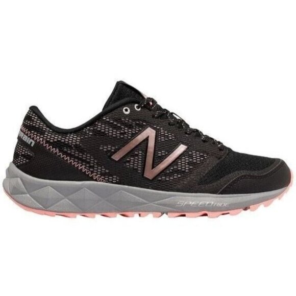 NEW BALANCE 590 AT Trail Running Shoes Black Peach Women's size 11 B - Picture 1 of 11